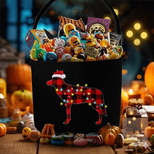 German Shepherd Christmas Dog Lover Pajamas Fabric Baskets