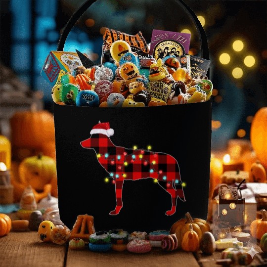 German Shepherd Christmas Dog Lover Pajamas Fabric Baskets