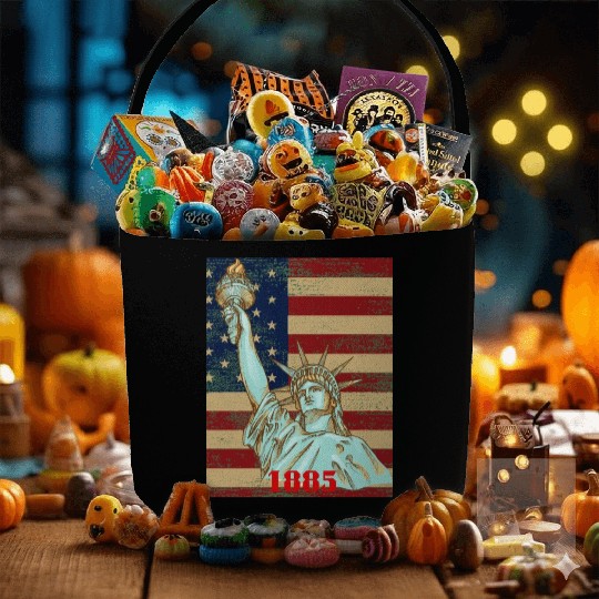 LOVE-Statue of Liberty Fabric Baskets