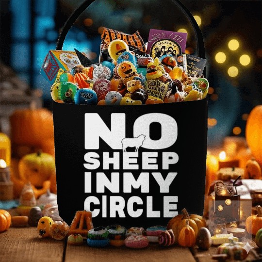 No Sheep in my Circle Essential Fabric Baskets
