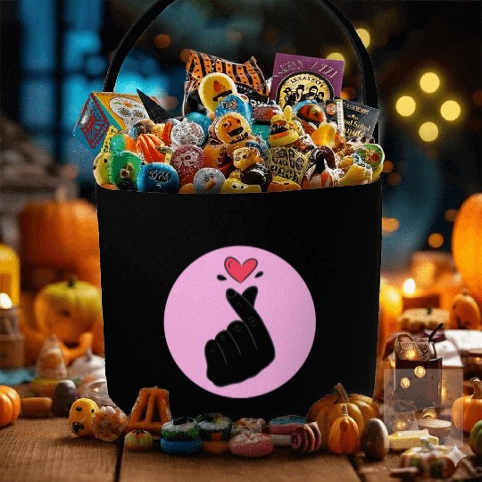 Korean heart symbol - Spread Love Intention Series Fabric Baskets