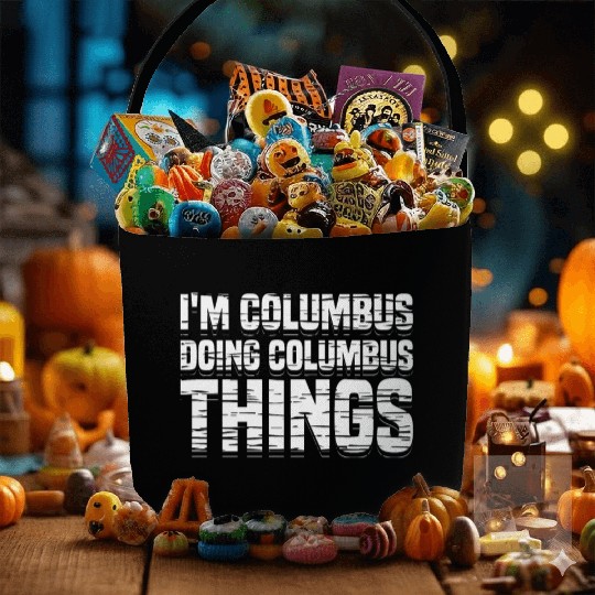 Columbus Day 1492 Fabric Baskets