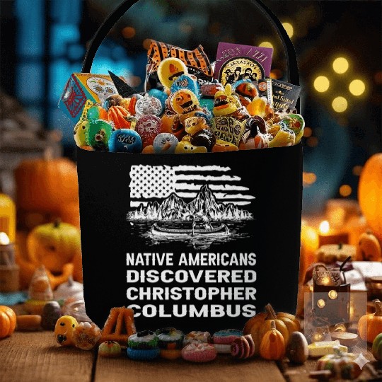 Columbus Day 1492 Fabric Baskets