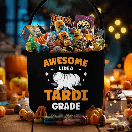 Awesome Like A Tardigrade Science Lover Tardigrade Fabric Baskets