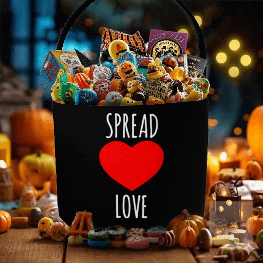 Spread Love : Lover Quote Fabric Baskets