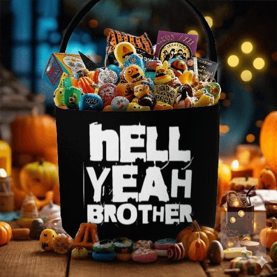 Hell Yeah Brother Fabric Baskets