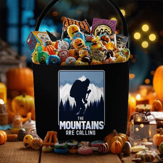 The mountains are calling Fabric Baskets