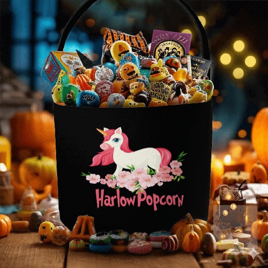 Harlow And Popcorn Merch Popcorn The Pony Fabric Baskets