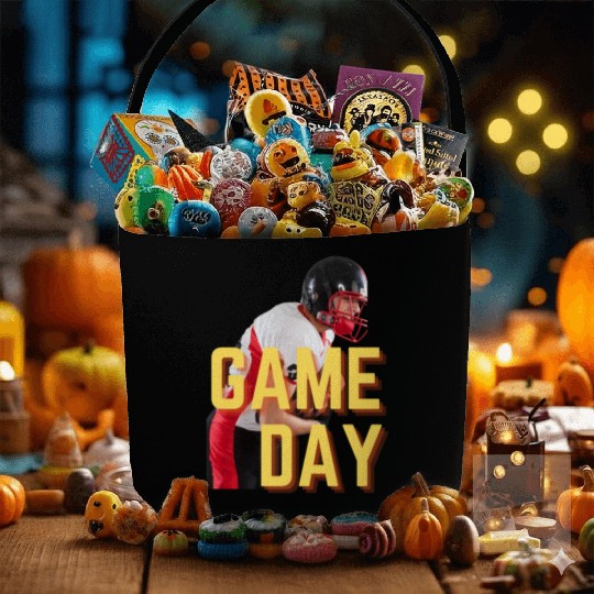 Game Day , Football Season , Football Graphic Fabric Baskets