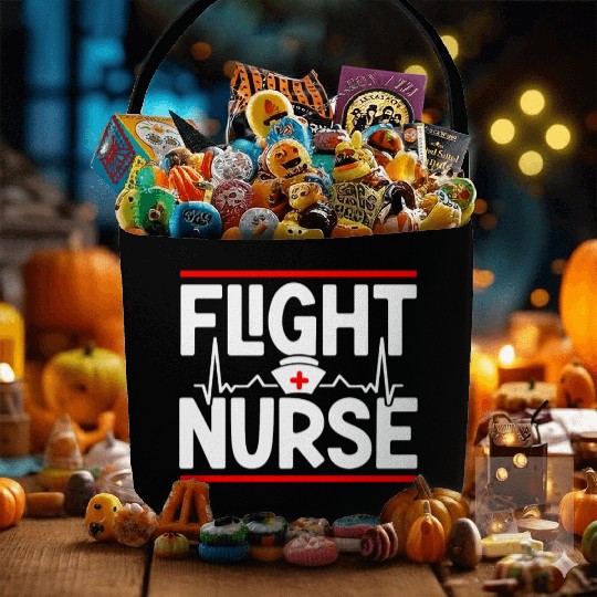 Flight Nurse Medic Job Team Fabric Baskets