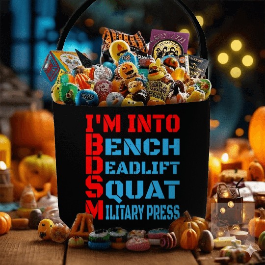 Im Into BDSM Bench Squat Deadlift Military Press14 Fabric Baskets