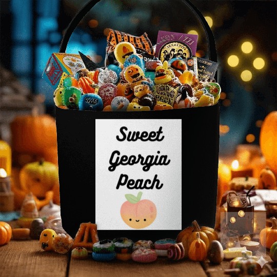 Sweet Georgia Peach Fabric Baskets