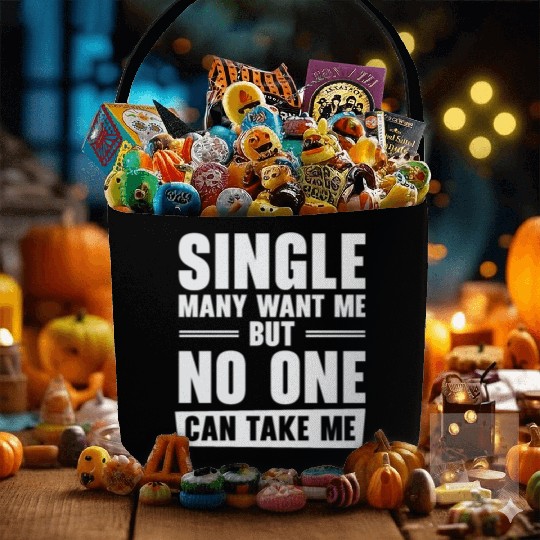 Single Relationship Solo Independent Single Quotes Fabric Baskets