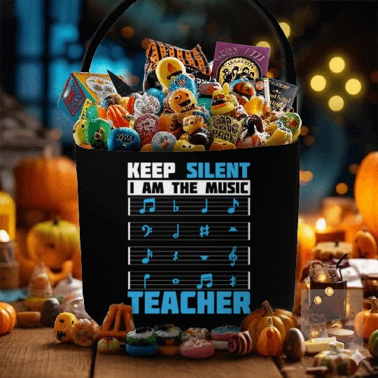 Music Teacher music nout Fabric Baskets