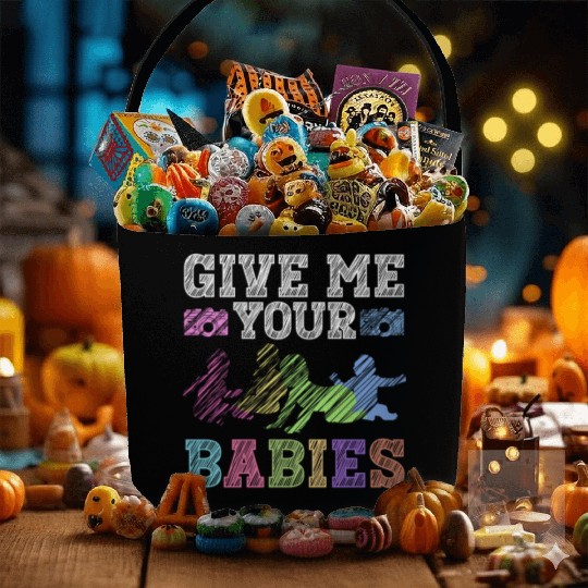 Give Me Your Babies - Newborn Photographer Fabric Baskets