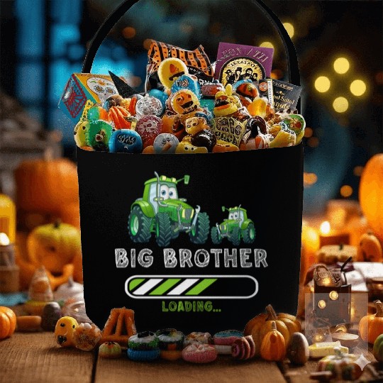 Big brother farmer tractor 2023 Fabric Baskets