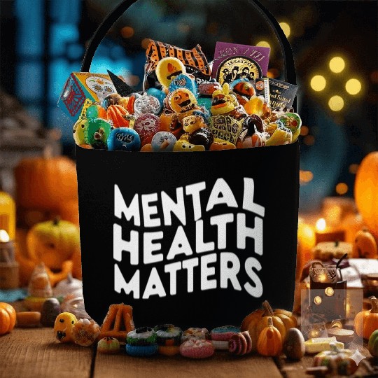 MENTAL HEALTH MATTERS Fabric Baskets