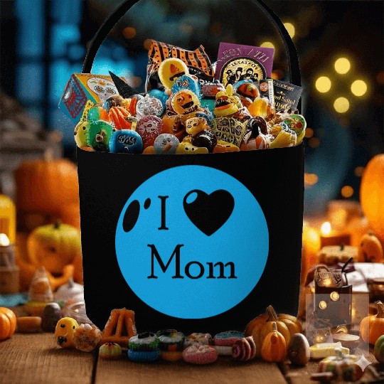 mothers day, mother, best mom ever, mother goose d Fabric Baskets