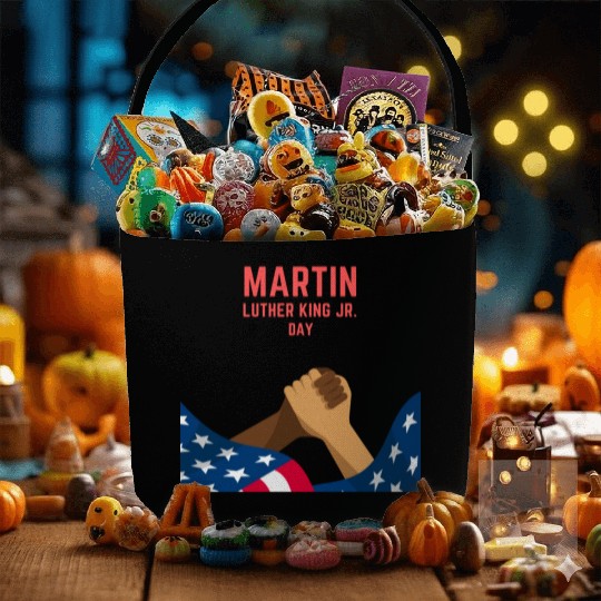 Martin Luther king jr. day Fabric Baskets