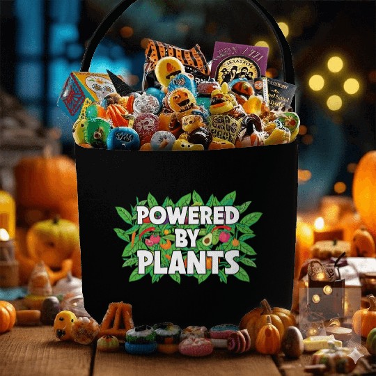 Powered by Plants Fabric Baskets