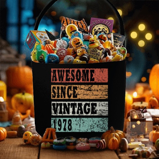 1978 bday gift idea Fabric Baskets