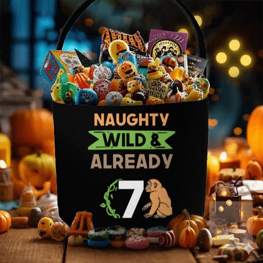 Gift 7 years birthday girl boy Ape Monkey Fabric Baskets