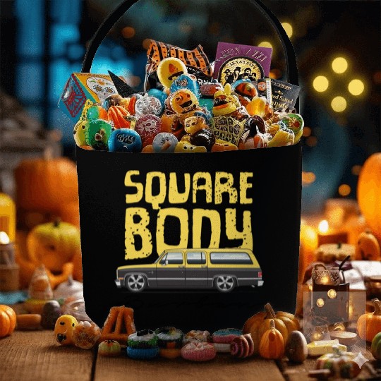 square body Colonial yellow Fabric Baskets