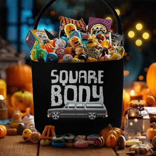 square body Light Silver Fabric Baskets