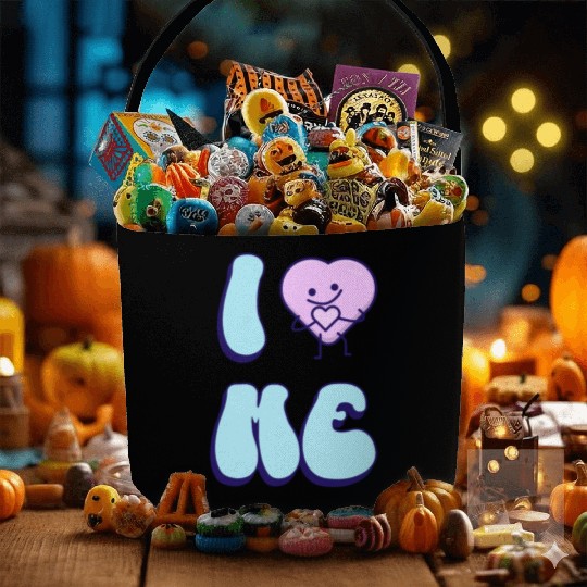 I Love Me 2 Fabric Baskets