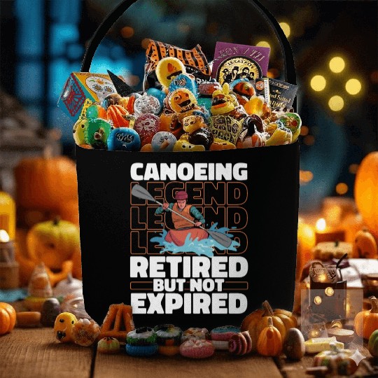 Canoe Canoeing Canoeist Retired Fabric Baskets