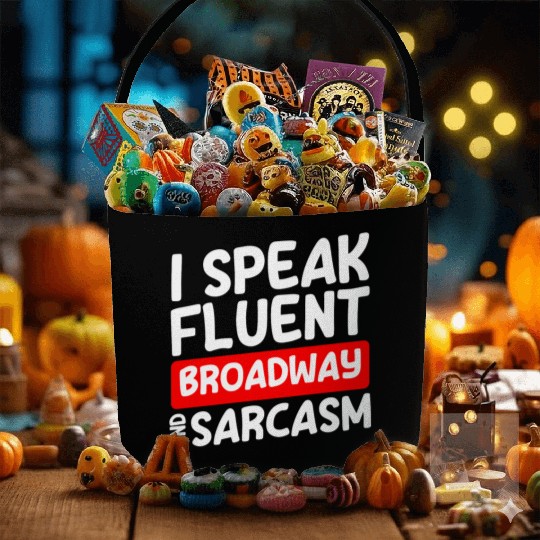 Actor Theater Fan Comedy Drama Club Fabric Baskets