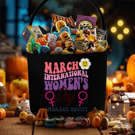 International Women's Day 2023 Theme Embrace Equit Fabric Baskets