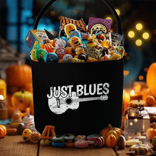 Just Blues Music Trumpet Chicago Fabric Baskets