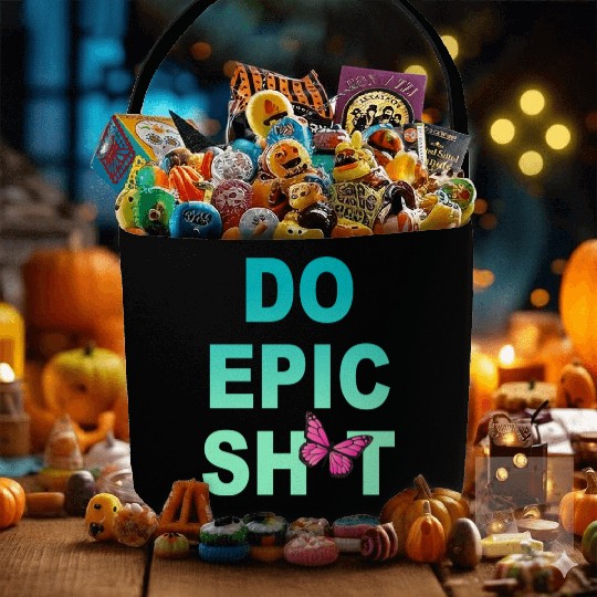 Funny sayings - DO EPIC SHIT Fabric Baskets