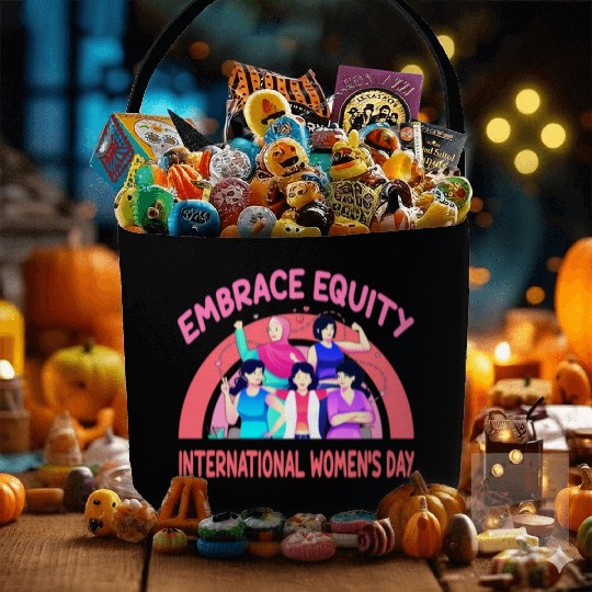 International Women's Day Embrace Equity Fabric Baskets