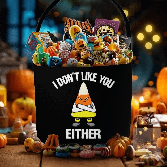 candy corn Funny Fabric Baskets