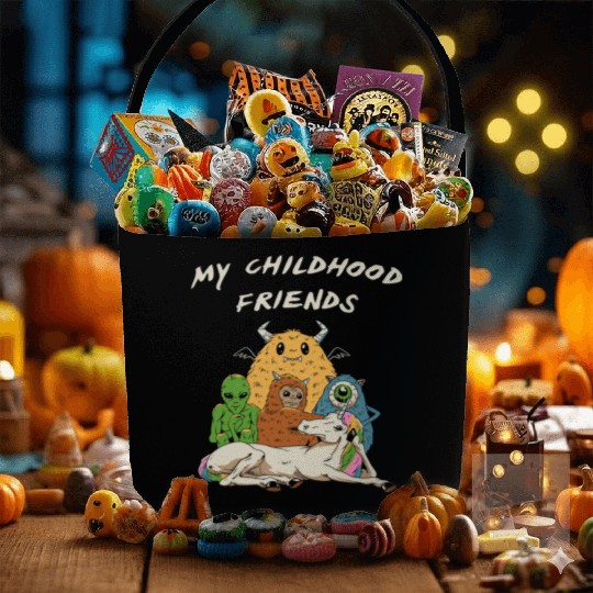 Imaginary Friends Club Fabric Baskets