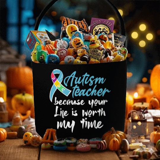 Autism Teacher Fabric Baskets