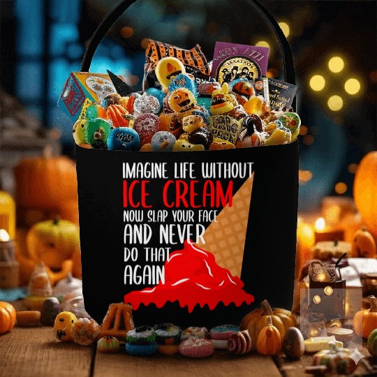 Ice Cream Lover Fabric Baskets