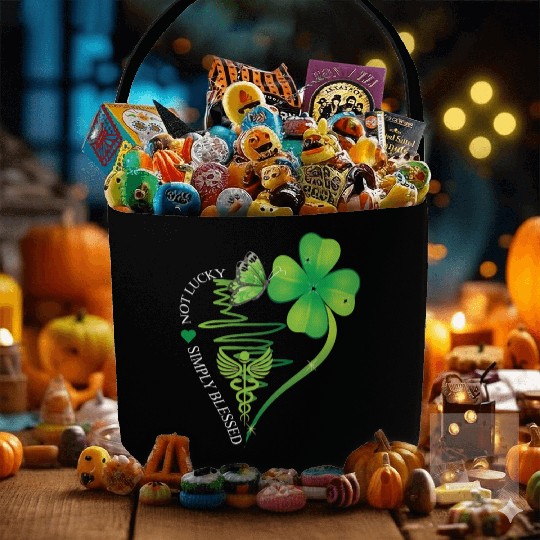 Nurse St Patricks Day Gifts Fabric Baskets