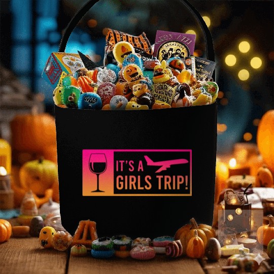 It's a Girls Trip Girls Vacation Spring Break Fabric Baskets