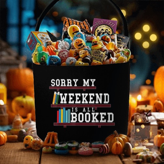 Bookish Reading Teacher Funny bookworm Heart shelf Fabric Baskets