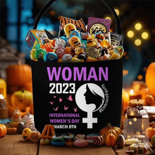 International Women's Day 2023 Embrace Equity Fabric Baskets
