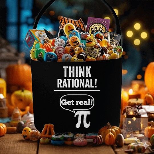 Think Rational Pi Day 2023 Math Geek Fabric Baskets