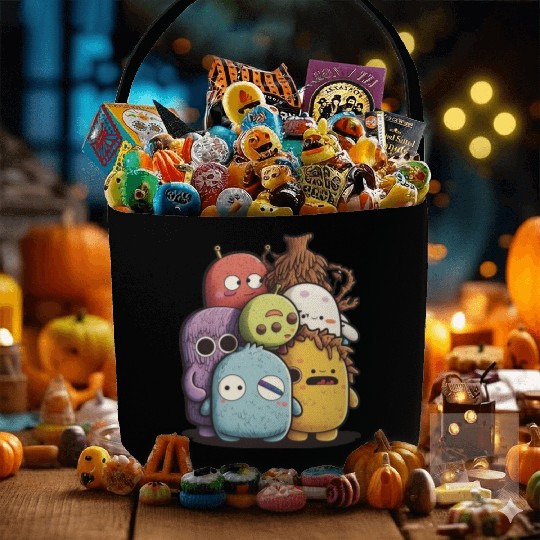 my imaginary friends Fabric Baskets