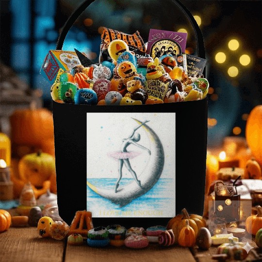 I LOVE ME ENOUGH Fabric Baskets