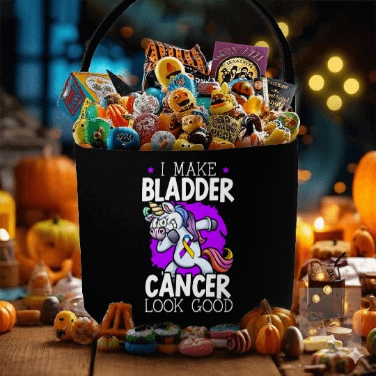 Bladder Cancer Warrior Bladder Cancer Awareness Fabric Baskets
