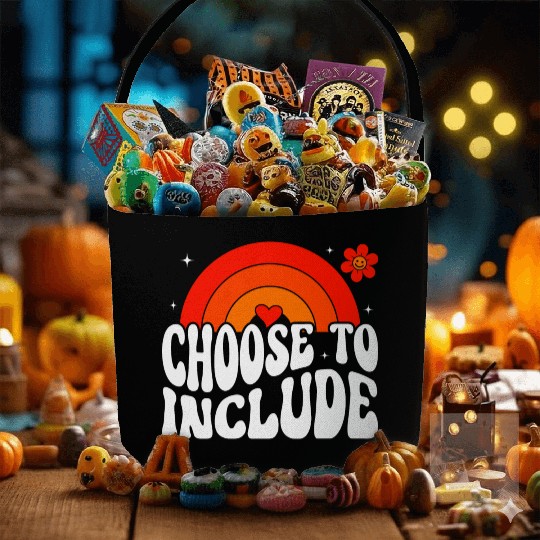 Choose To Include For Autism Teacher Fabric Baskets