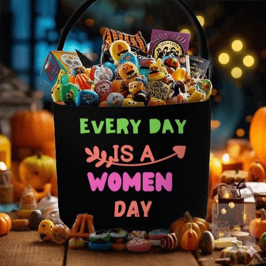 Embrace Equity Happy Women's DaY Fabric Baskets