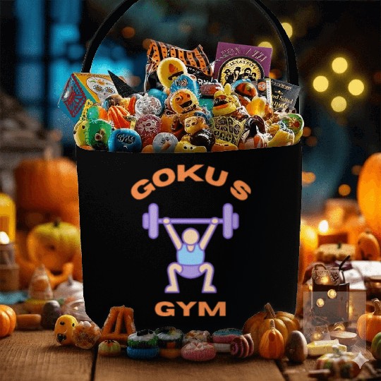 Goku S Gym Fabric Baskets